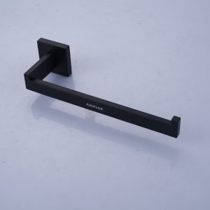 ANIFLUX Matte Black Hand Towel Holder