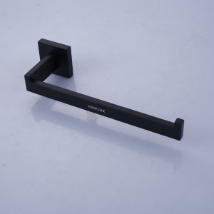 ANIFLUX Matte Black Hand Towel Holder