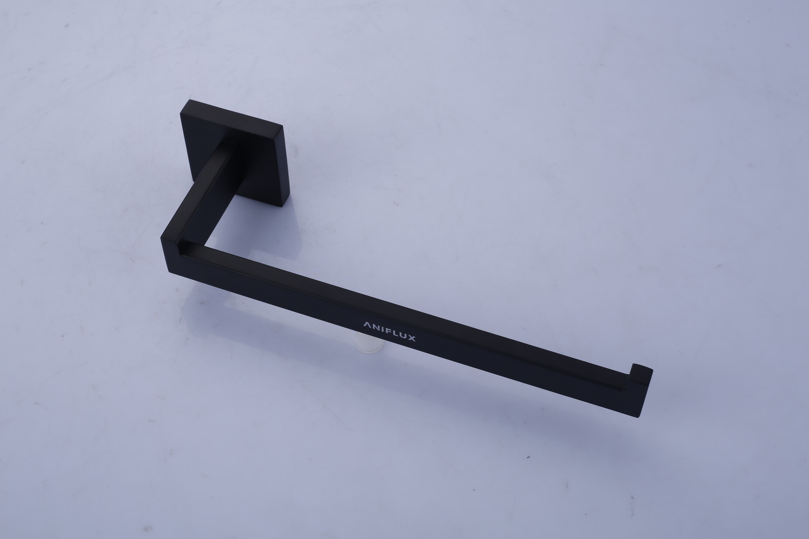 ANIFLUX Matte Black Hand Towel Holder