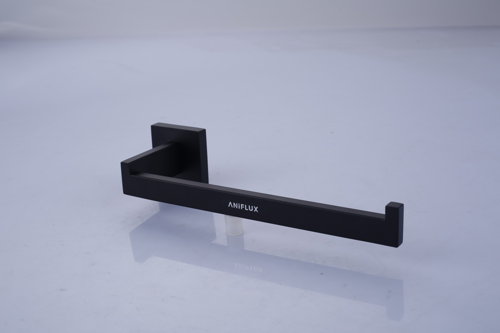 ANIFLUX Matte Black Hand Towel Holder