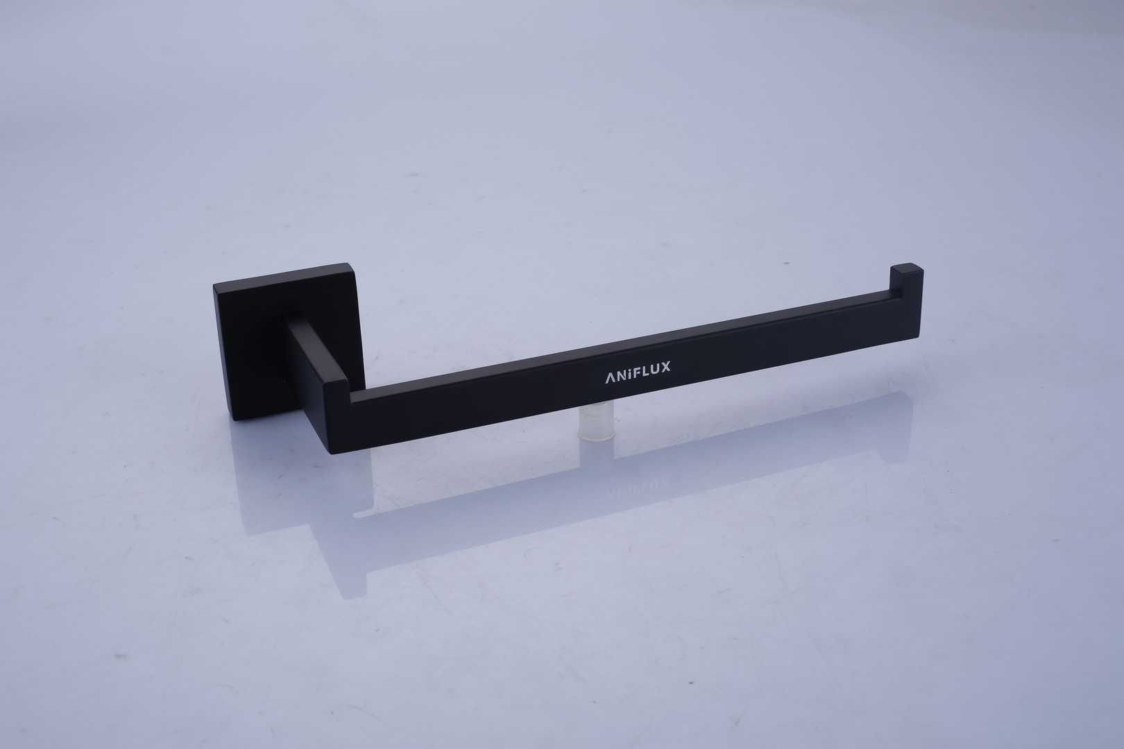 ANIFLUX Matte Black Hand Towel Holder