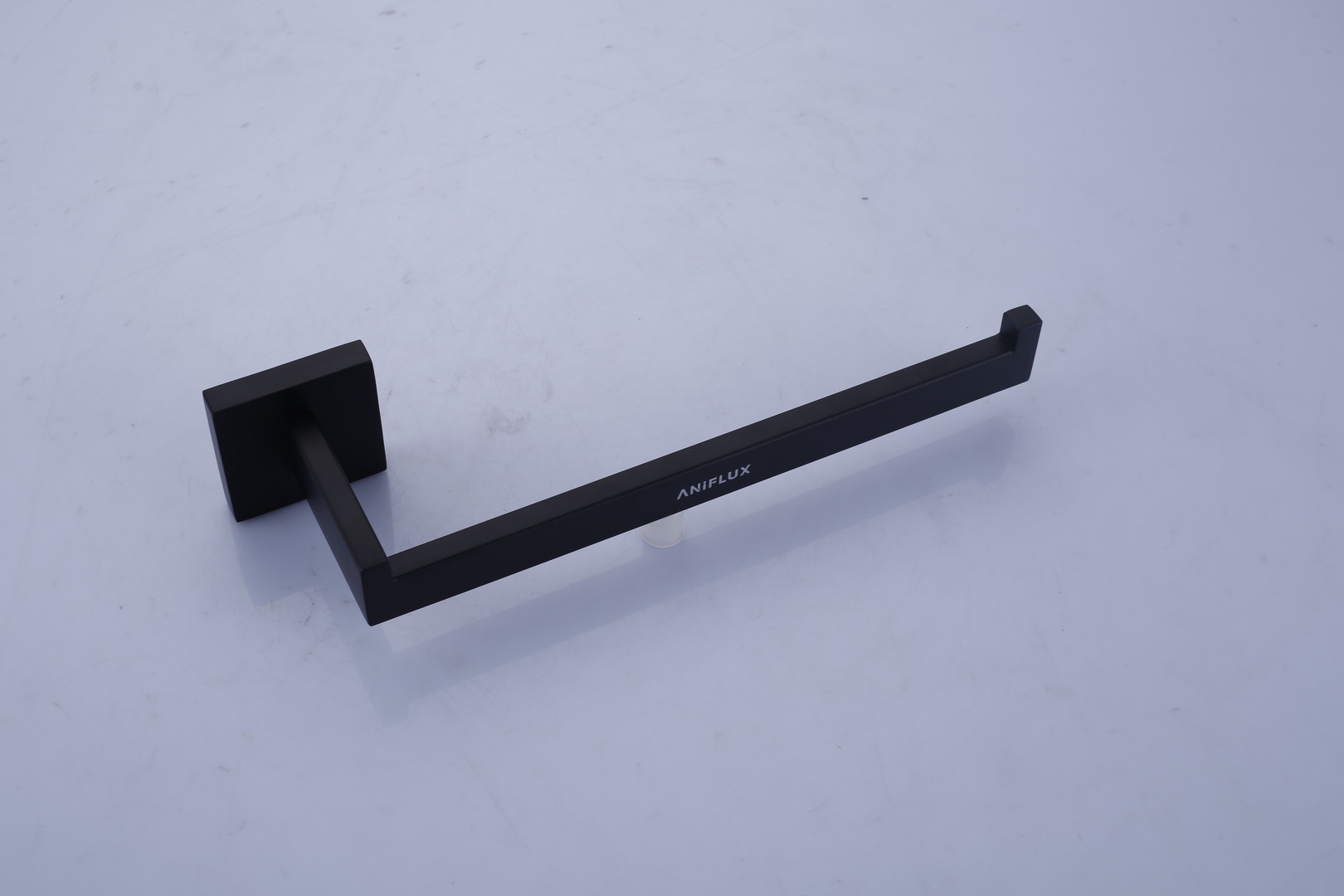 ANIFLUX Matte Black Hand Towel Holder