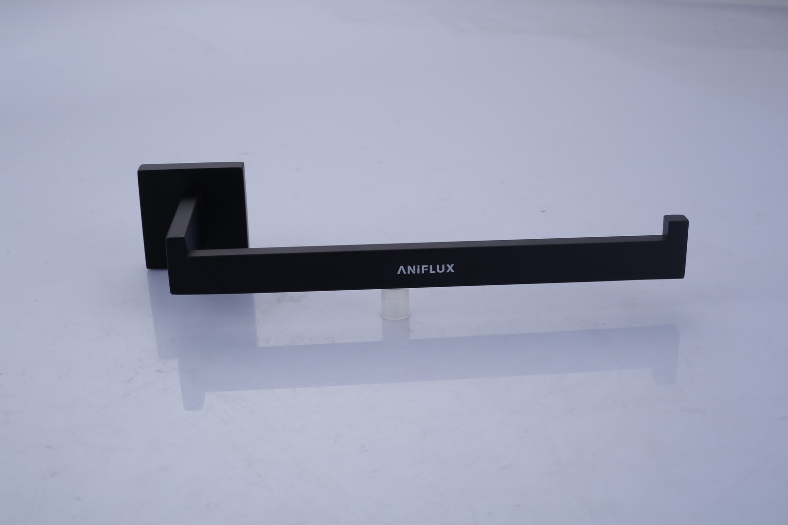 ANIFLUX Matte Black Hand Towel Holder