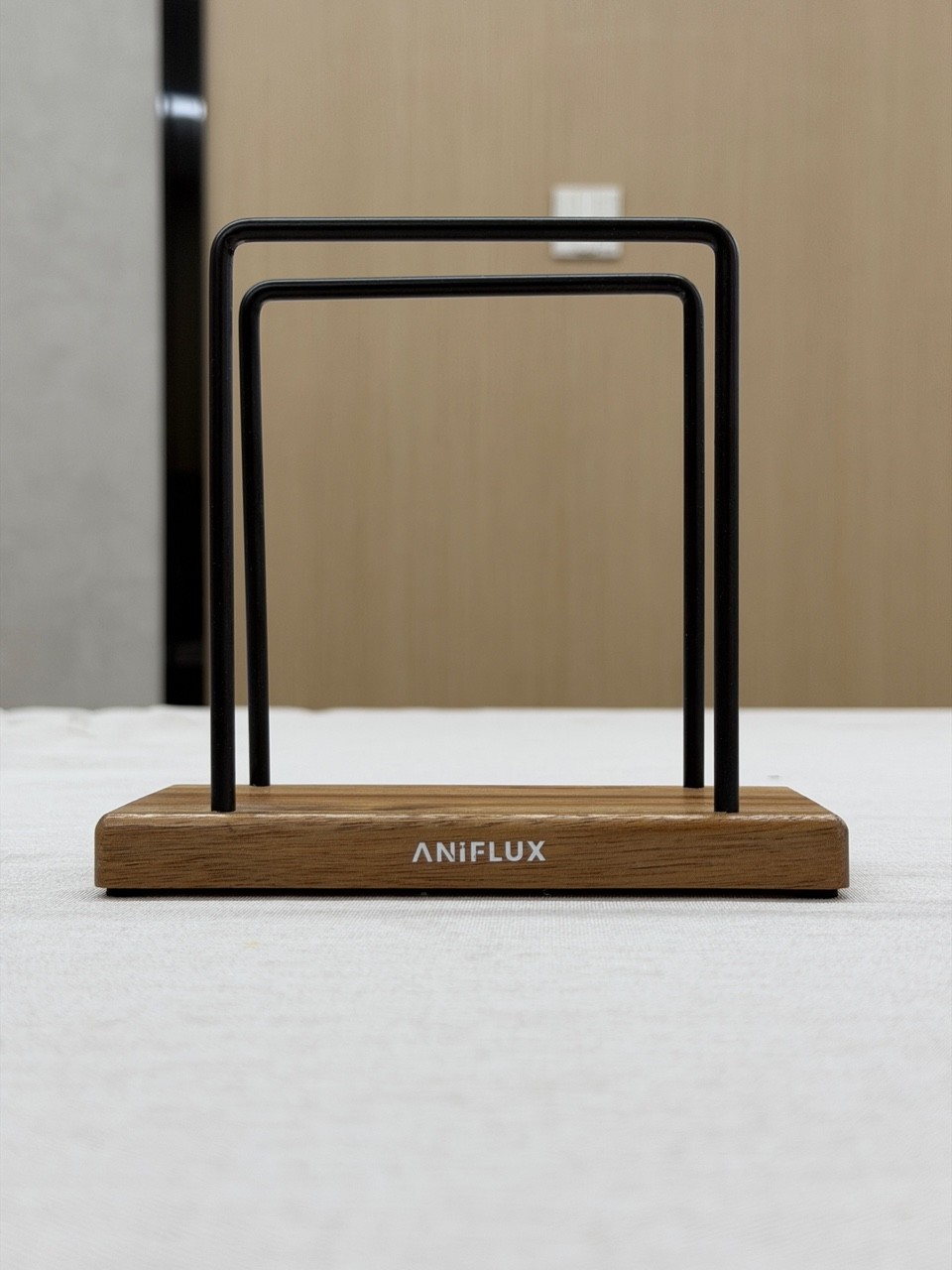 ANIFLUX Wood & Metal Napkin Holder