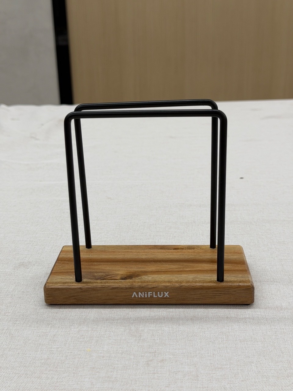 ANIFLUX Wood & Metal Napkin Holder