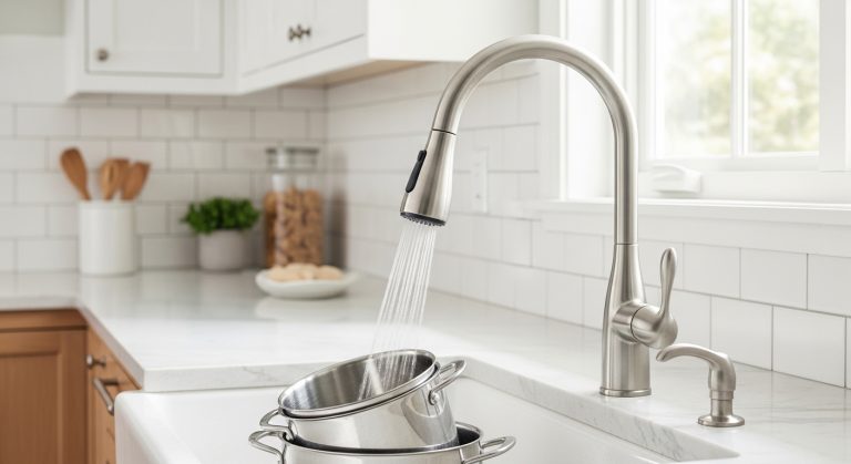 What Is the Best Pull Down Kitchen Sink Faucet for a Busy Family Kitchen in 2026?