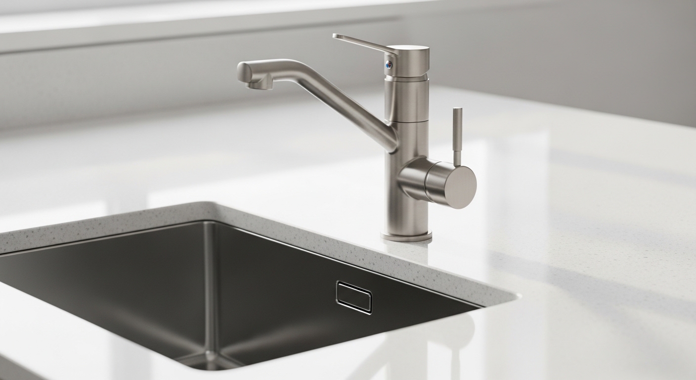 how to install kitchen mixer tap