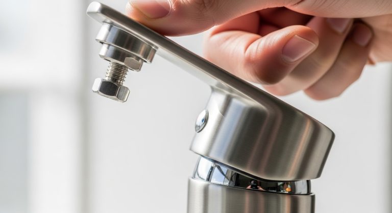 Why Is My Kitchen Faucet Lever Handle Loose, and How Do I Tighten It?
