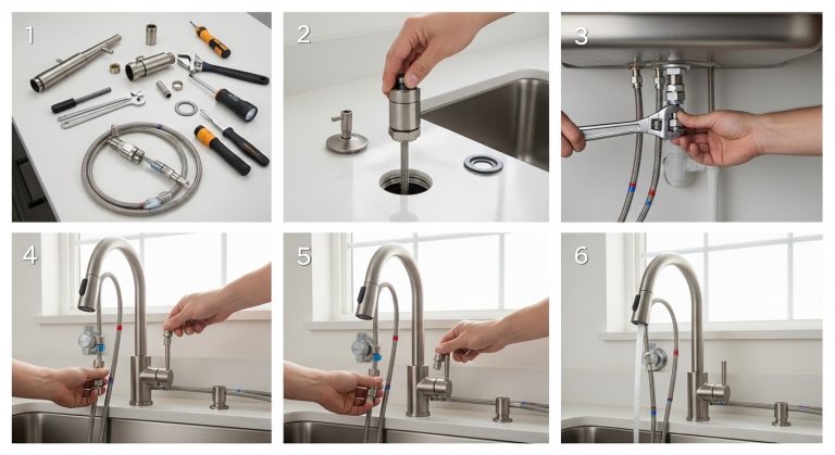 How Do You Install a Kitchen Faucet Step by Step?